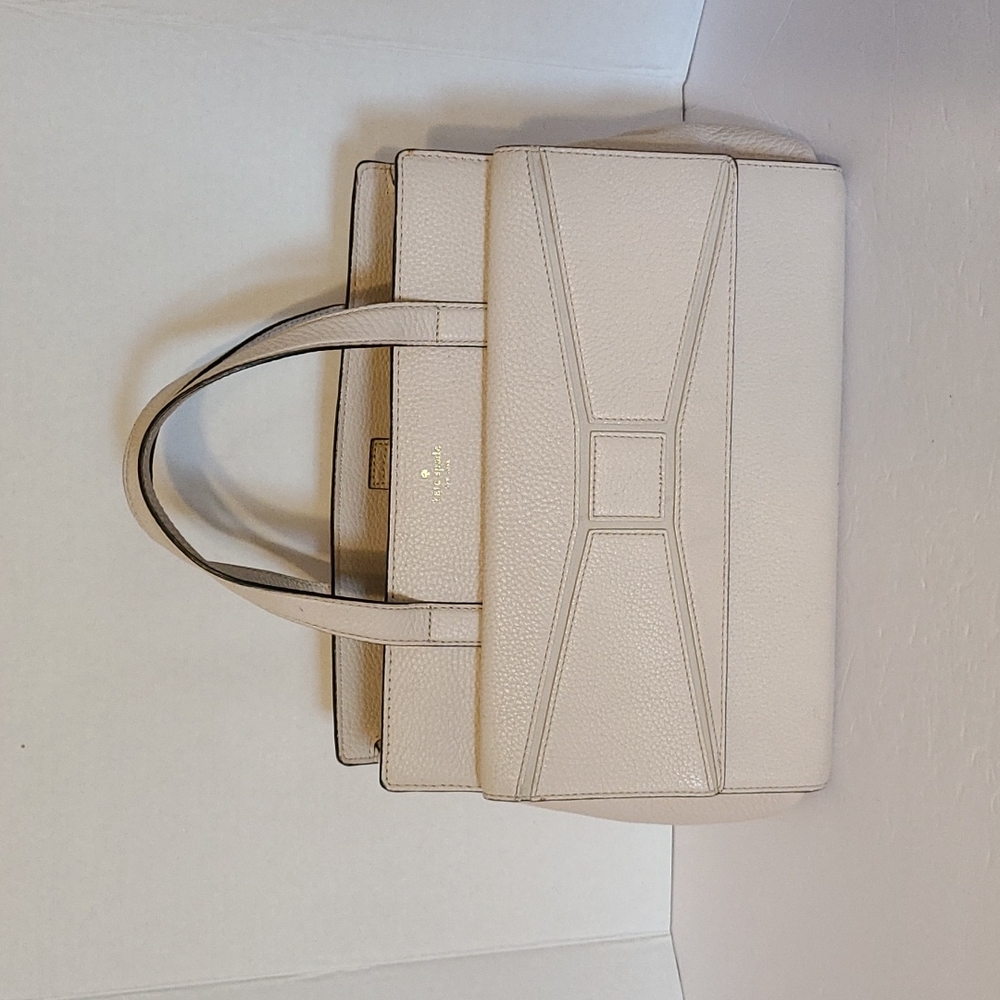 Kate Spade Leather Purse, Pale Pink, Front Bow